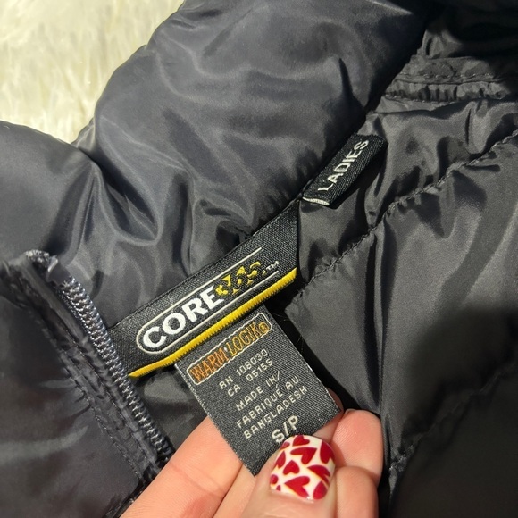 Core 365 Warm Logik Puffer Vest e & j gallo winery quilted blue small - Picture 5 of 12